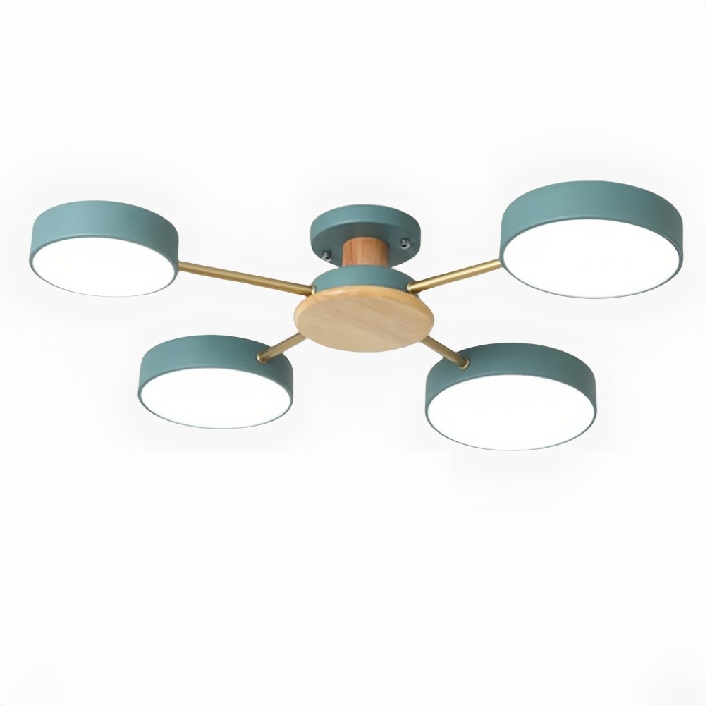 Nordic Multi Heads Round Led Ceiling Light K934