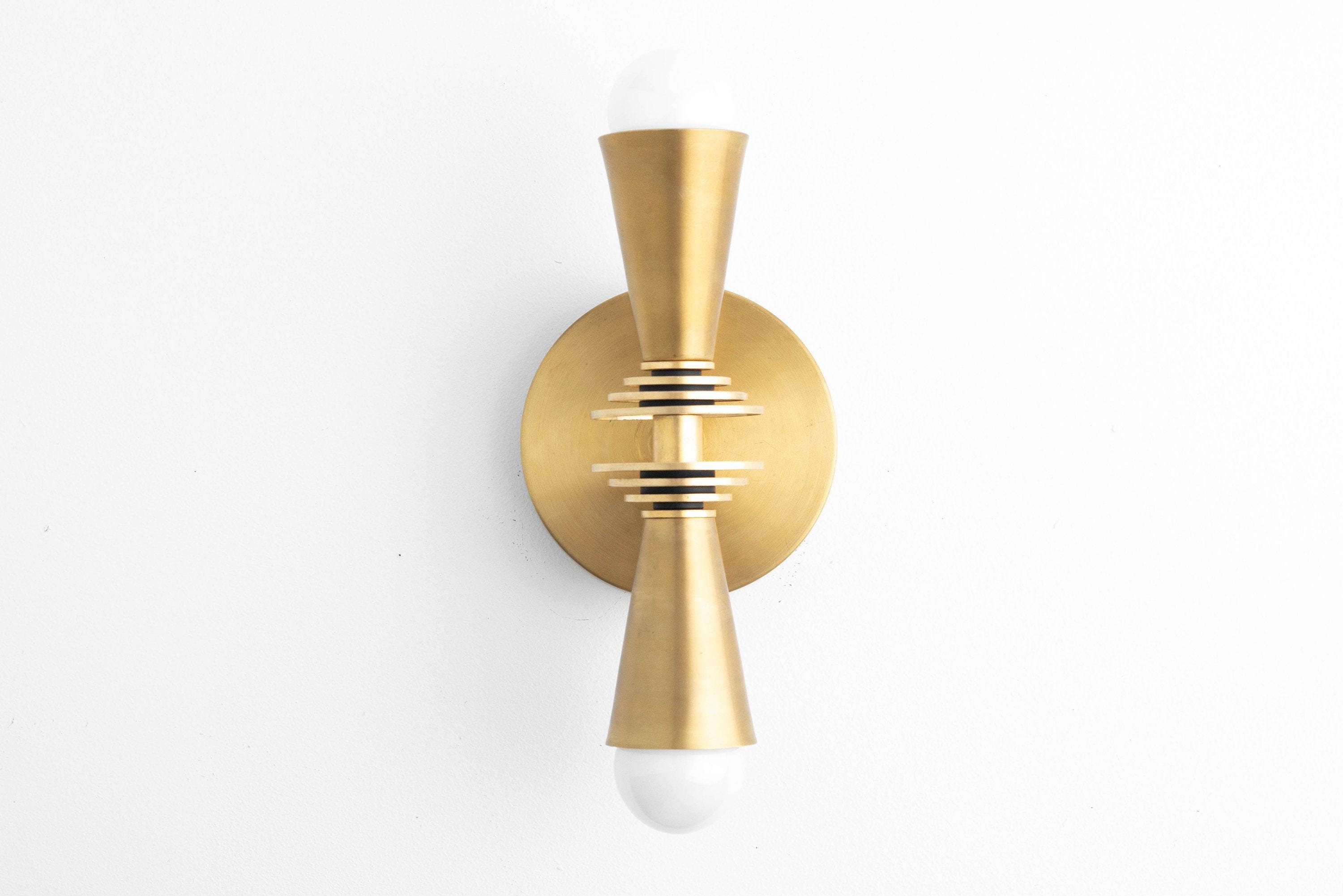 Pyralis Cone Art Deco Wall Light - Multi-Directional Sconce for Vanity or Wall K1485