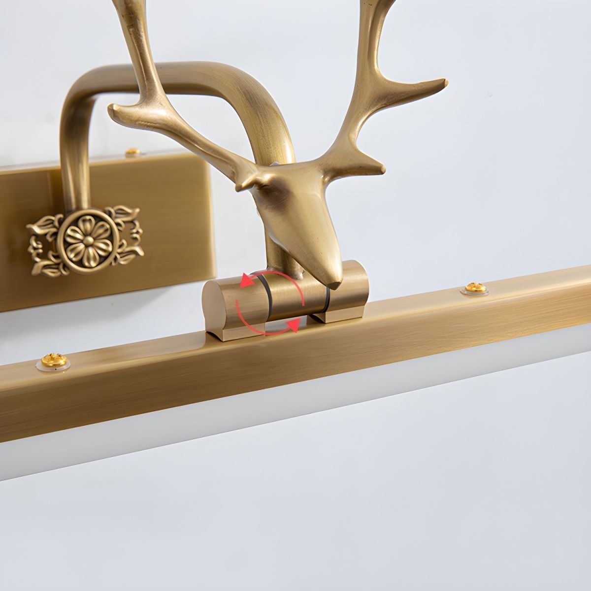 Metal Antler Linear Design Wall Lamp K219