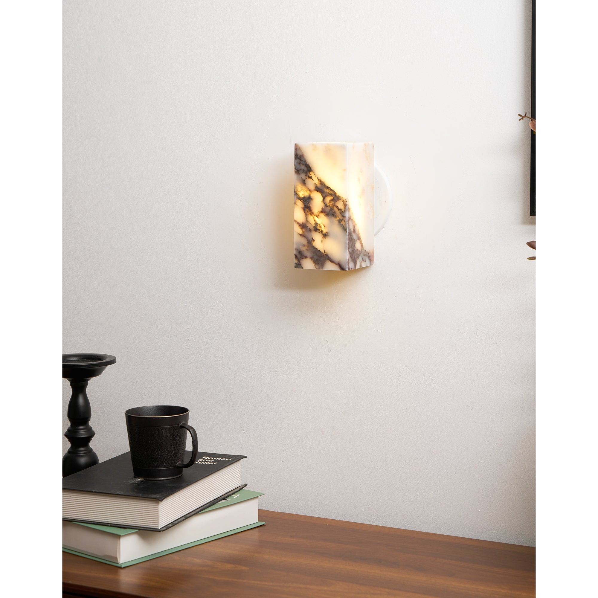 Square Marble Wall Lamp D625