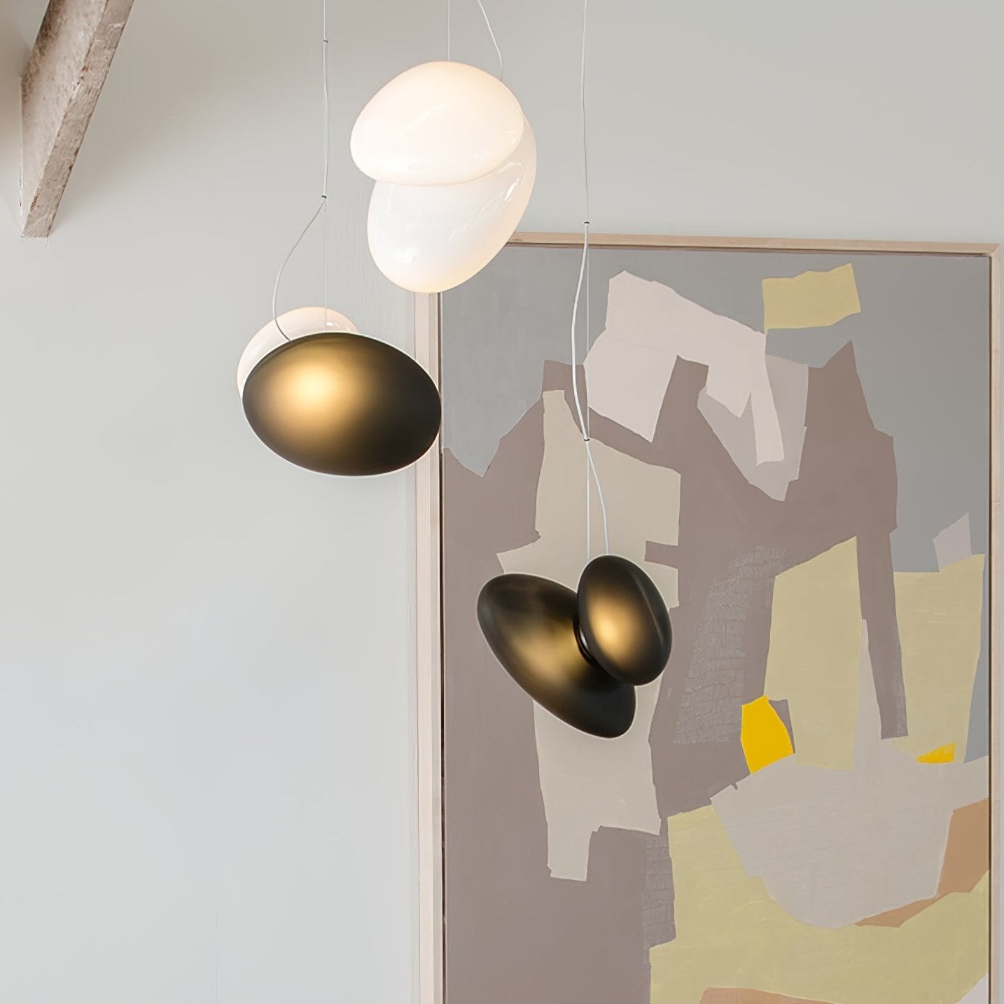 Translucent Frosted Glass Pendant Light K725