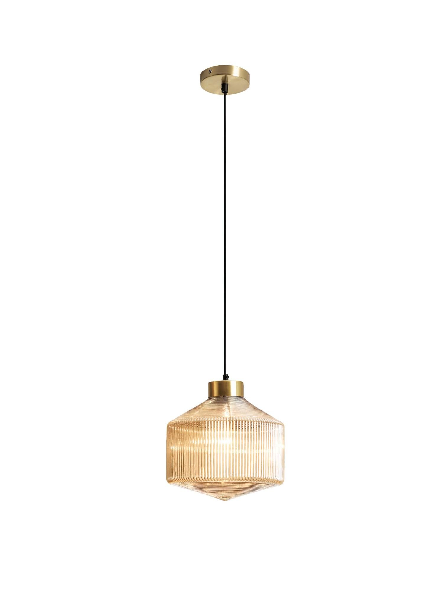 Striped Spinning Top Pendant Light K678