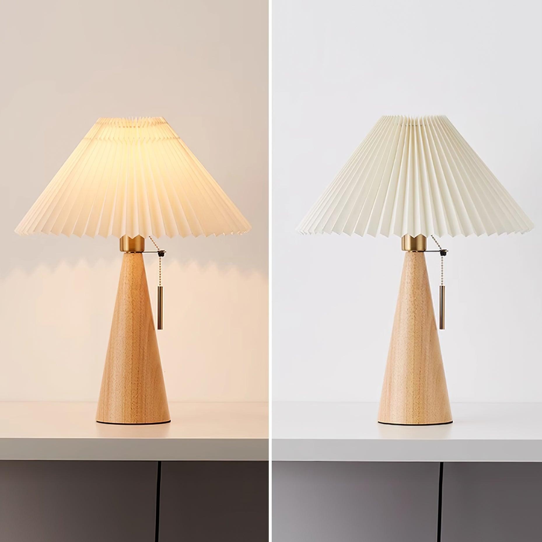 Fashion Vintage Wood Table Lamp K424