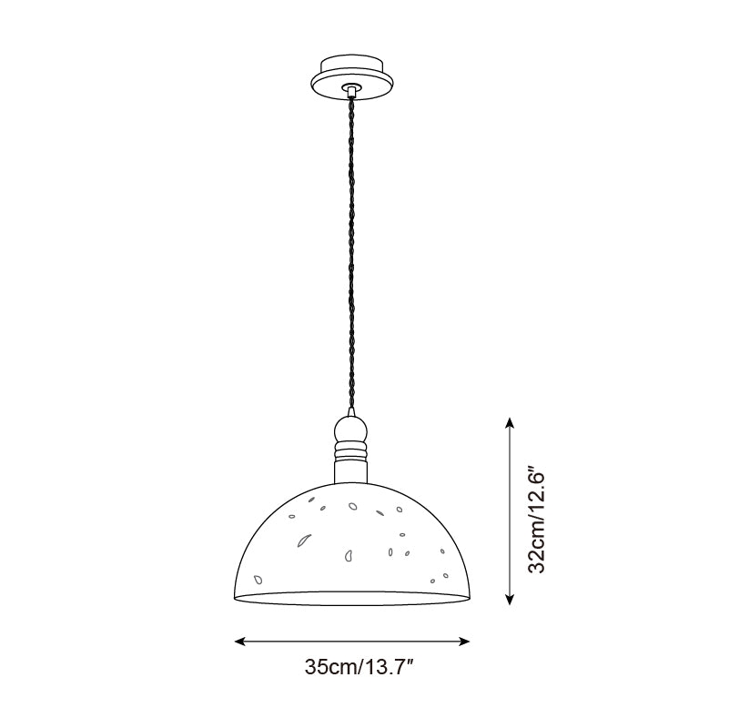 Sylvane Dome Pendant Lamp D192