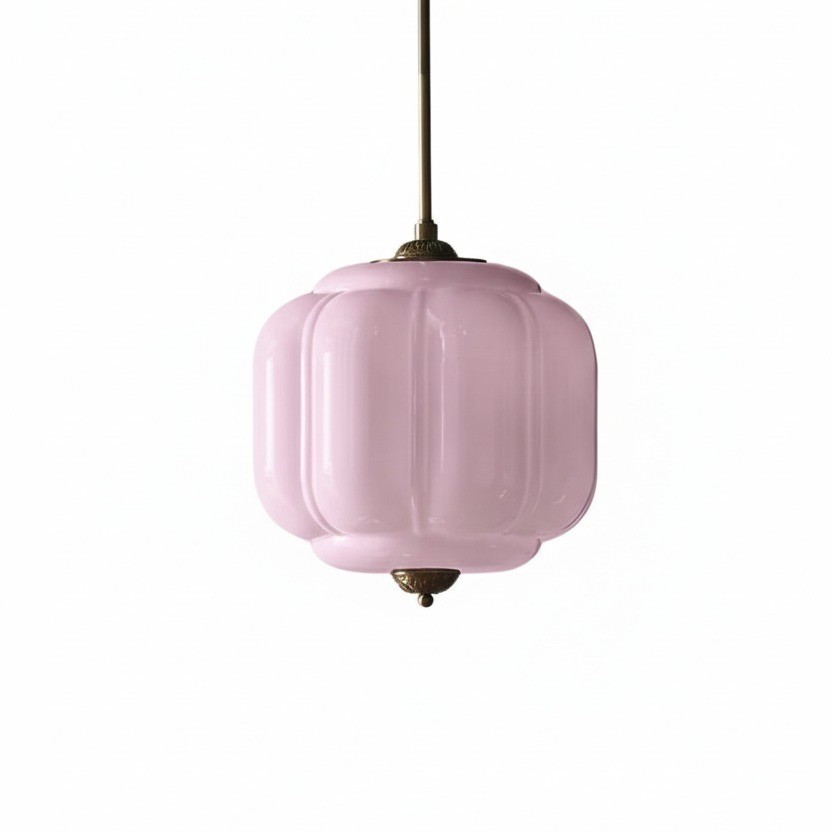 Retro Eloise Milk Glass Pendant Light For Kitchen K946