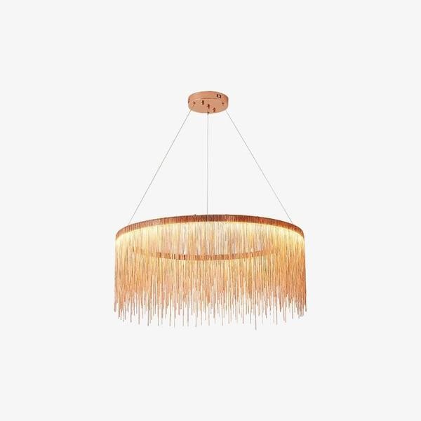 Aluminum Chain Chandelier