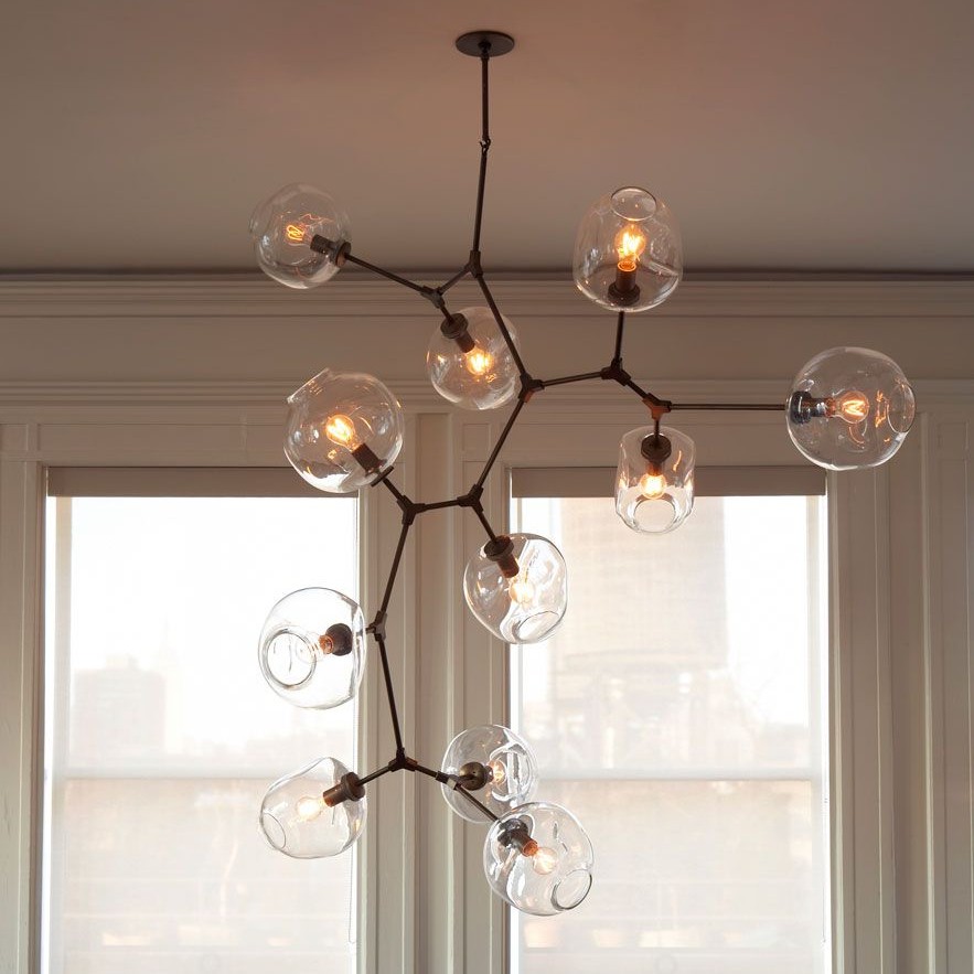 Branching Bubble Chandelier