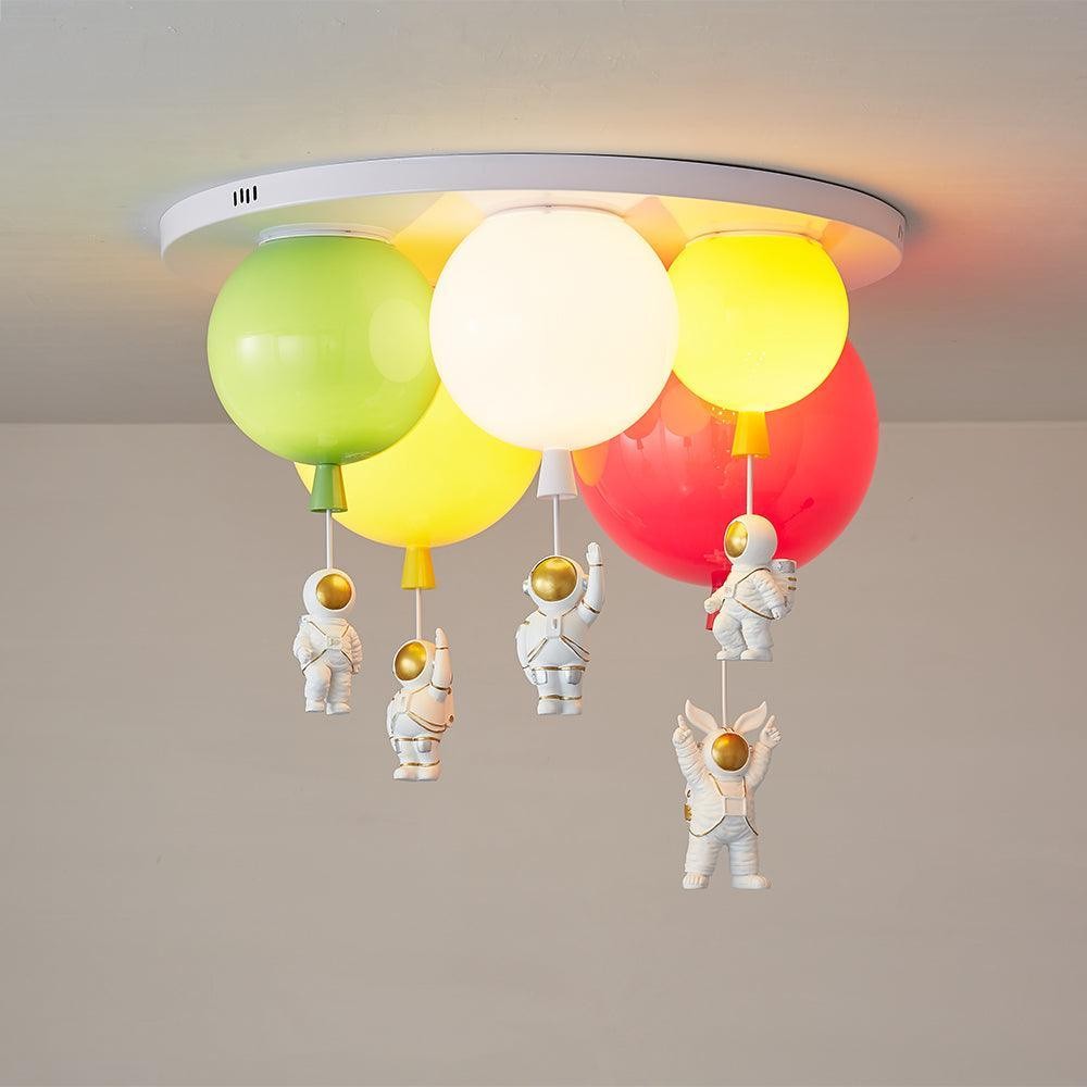Astronaut Glossy Balloon Ceiling Lamp K244