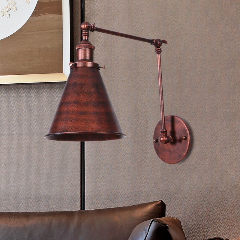Industrial Style Adjustable Metal Wall Lamp K821