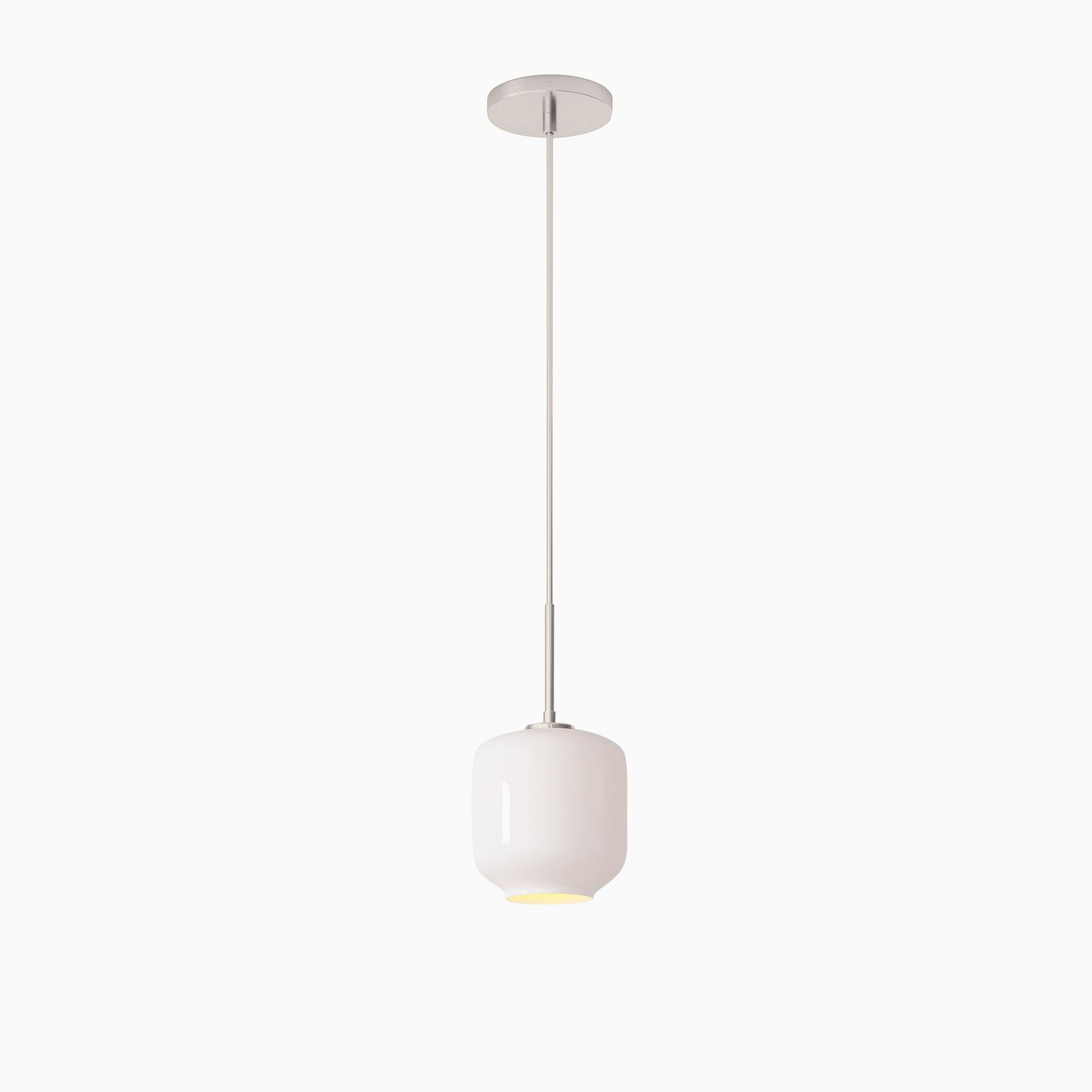 Lumivelle Pebble Pendant Light - Adjustable Glass Shade - Modern Lighting K1403