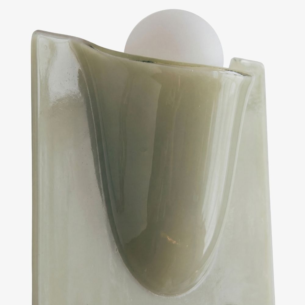 Colorful Curved Wall Sconce - Decorative Lighting for Living Room and Entryway K2342