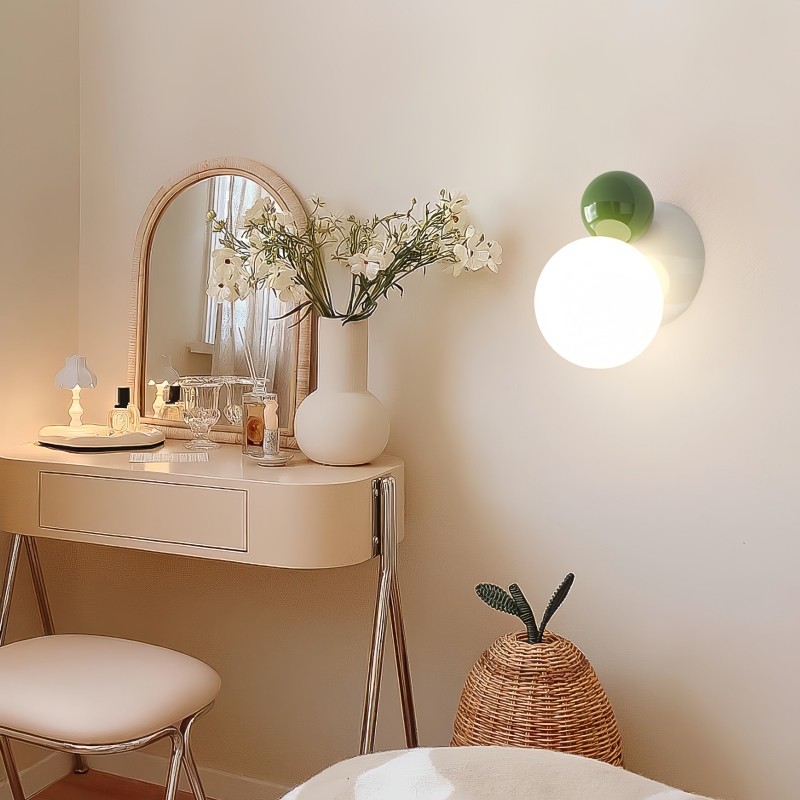 Macaron Globe Metal Wall Light Ceiling Light K566