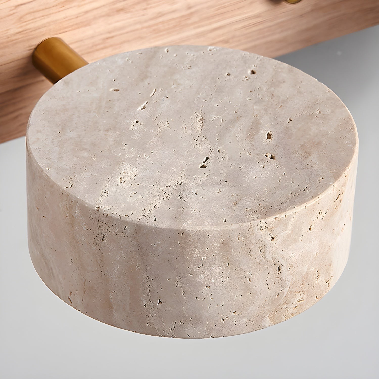 Travellia Scandinavian Travertine Vanity Wall Light K902