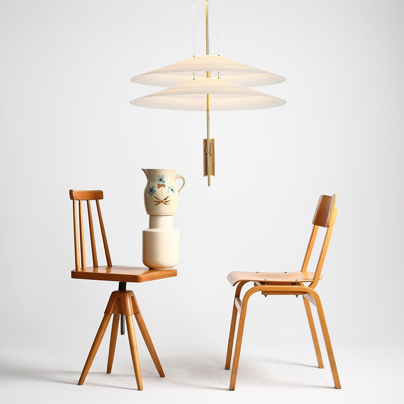Multi-Layers Flamingo Pendant Light - Modern Light for Dining Room and Living Area