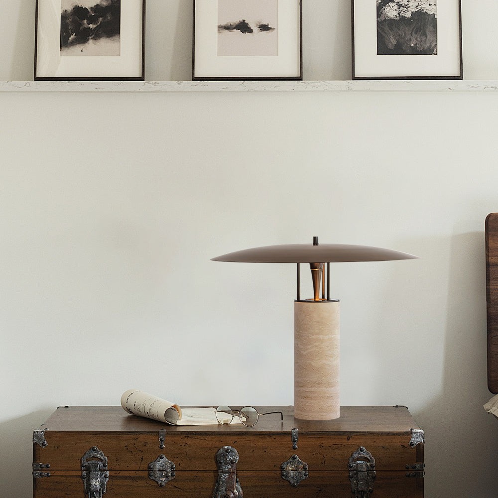 Gioe Travertine Table Lamp K1025