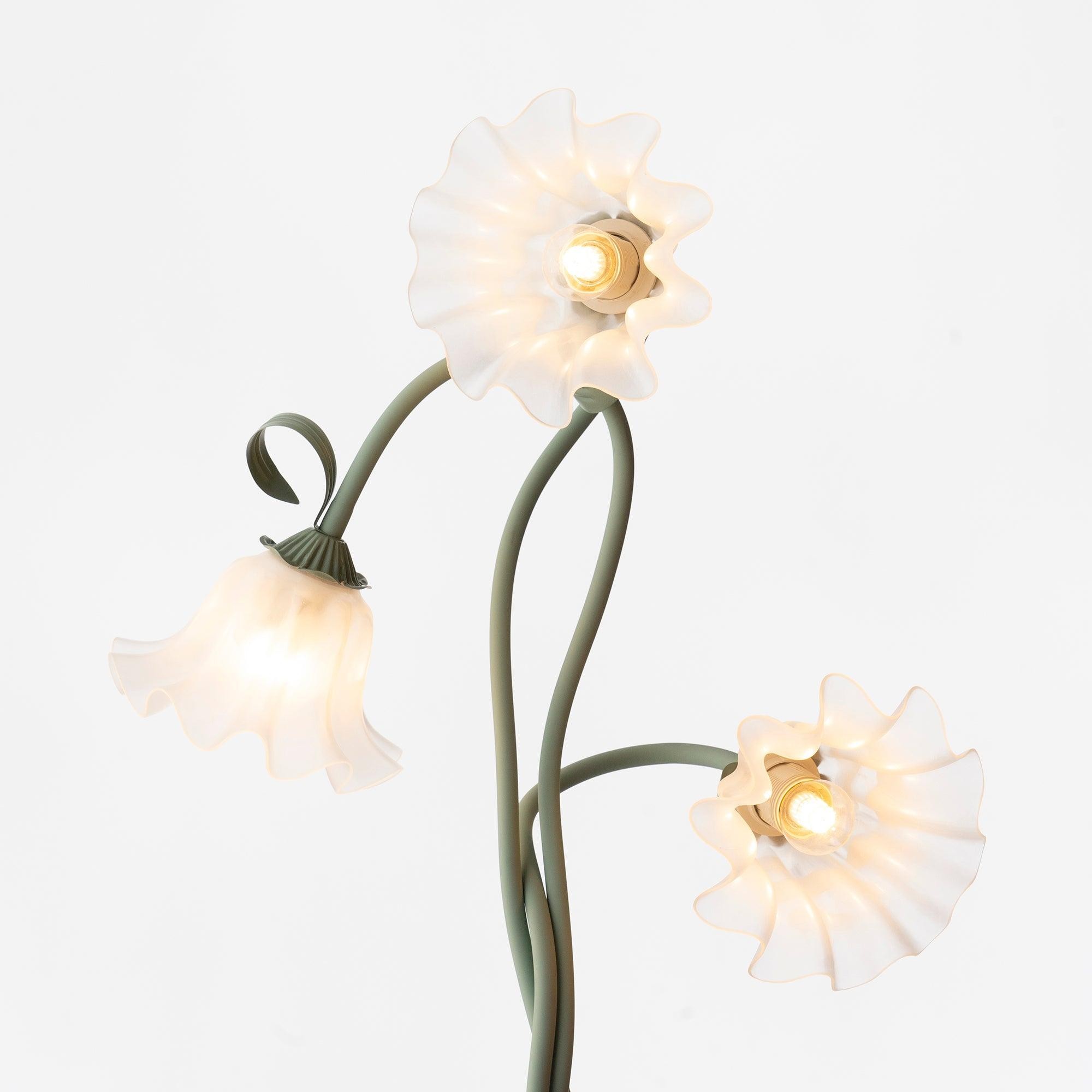 Creative Multi-Head Winding Flower Shape Floor Lamp K286