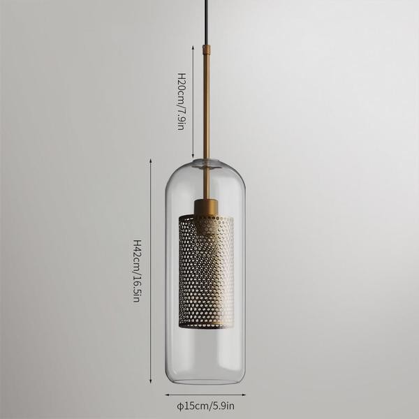 Chiswick Glass Pendant Light