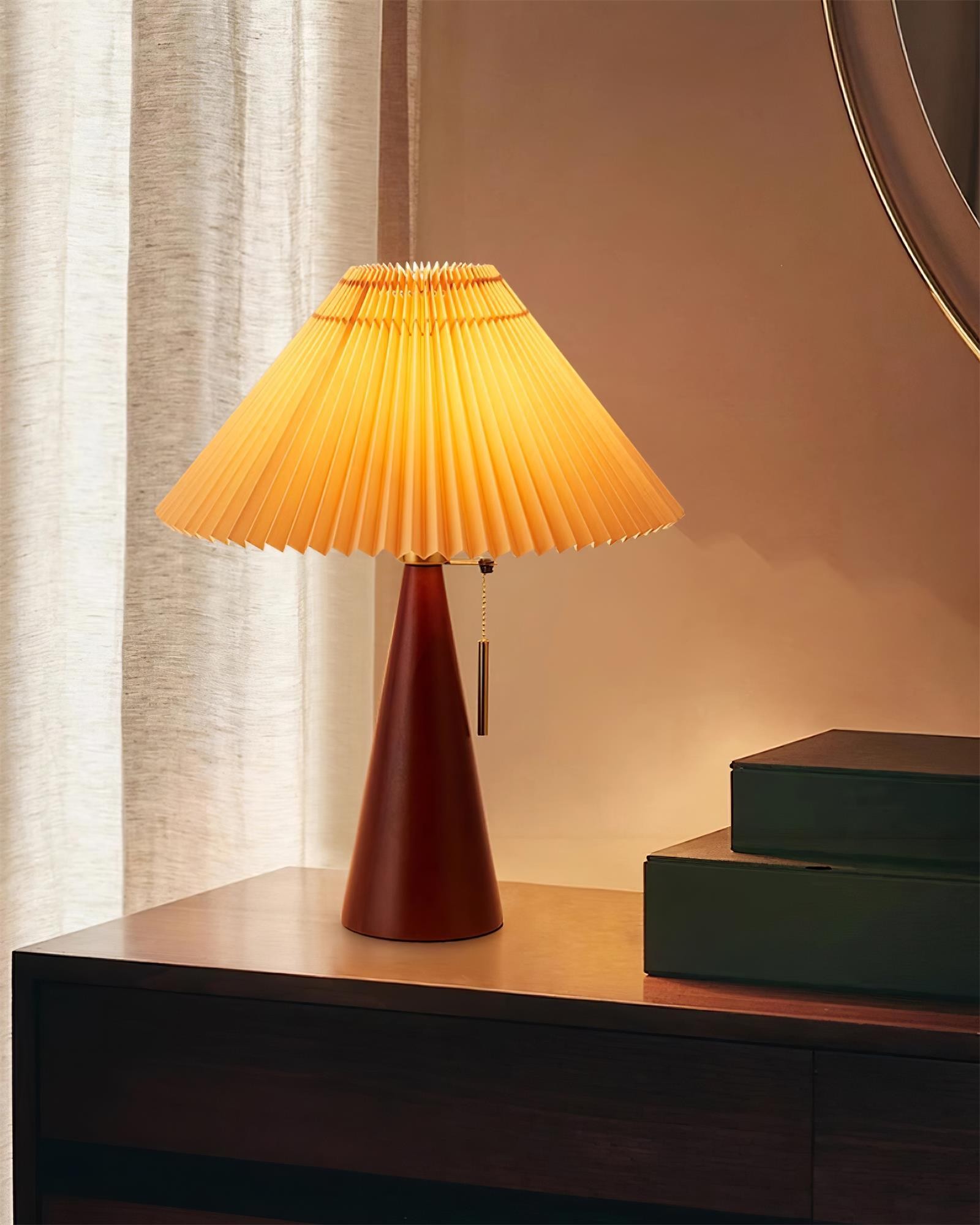 Fashion Vintage Wood Table Lamp K424