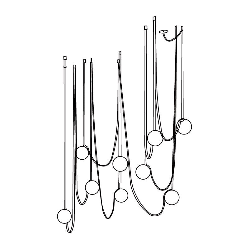 Light Rail Pendant Lamp K1044