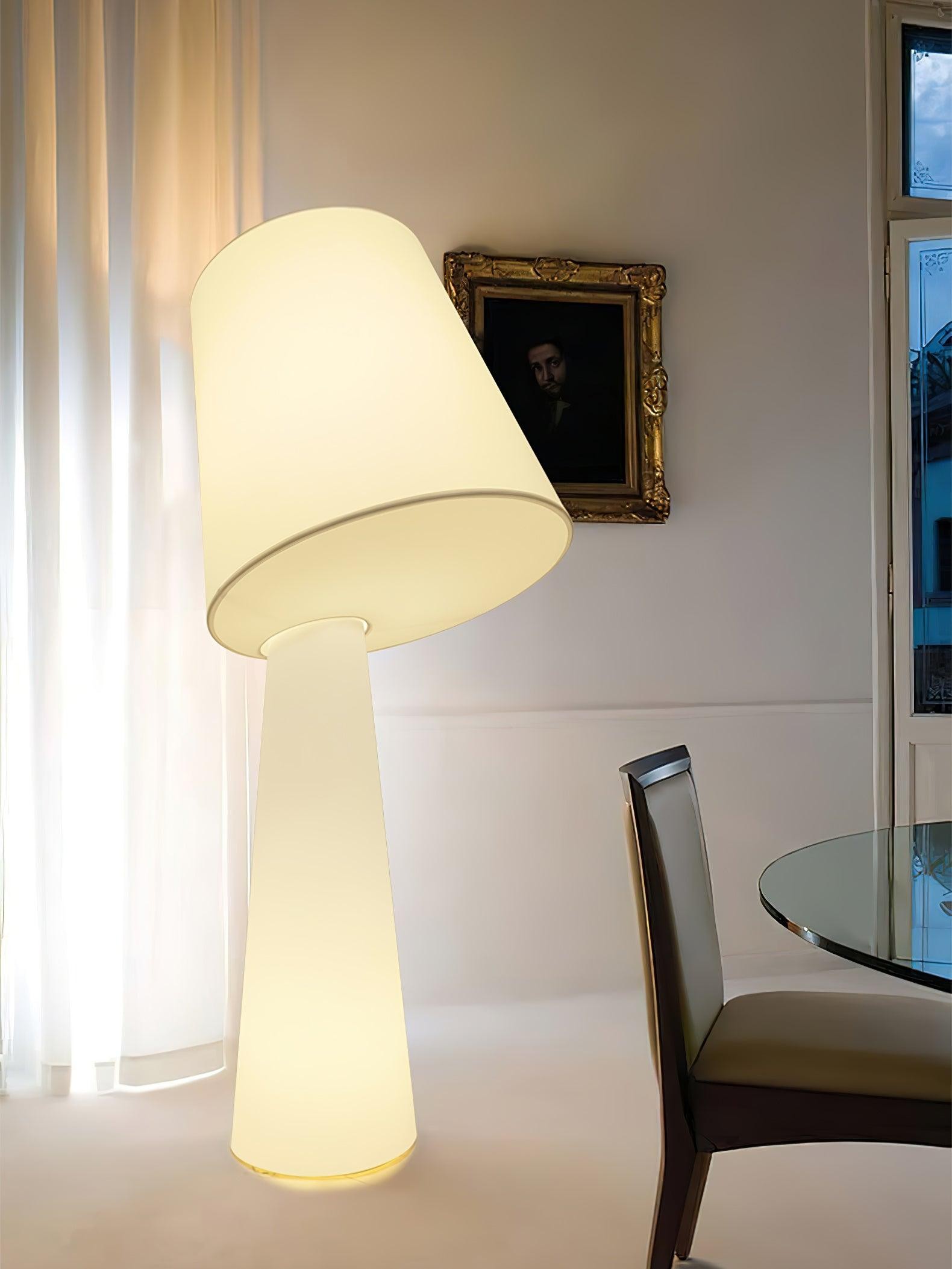 Column Fabric Floor Lamp Suitable For Living Room K328