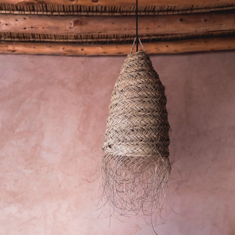 Country Style Hand Woven Pendant Light K192