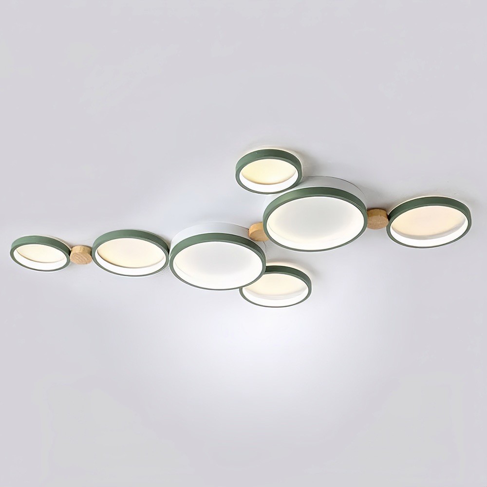 Colored Multi Circle Led Ceiling Light K935