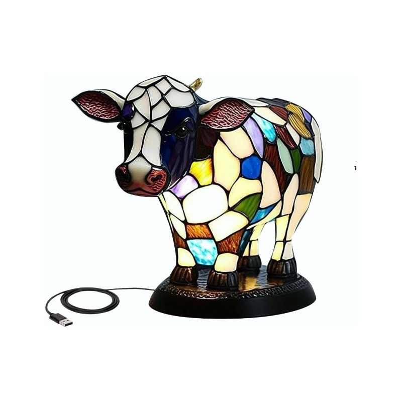Magical Animal Statue Resin Table Lamp K482