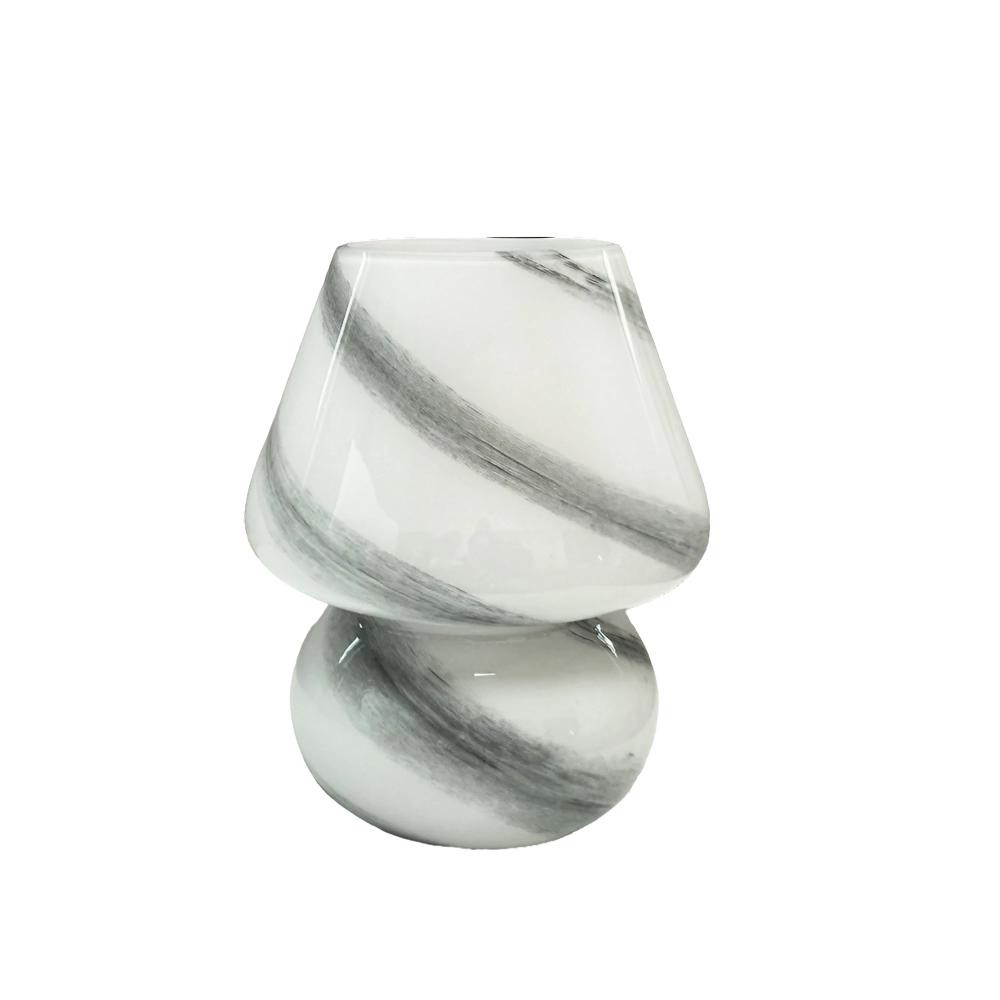 Decorative Handmade Glass Mushroom Table Lamp K53