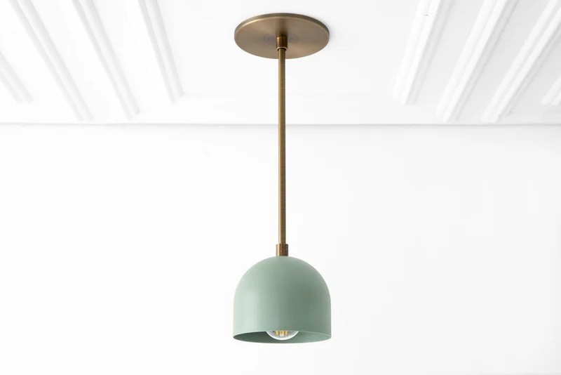 Modern Macaron Dome Pendant Light K900