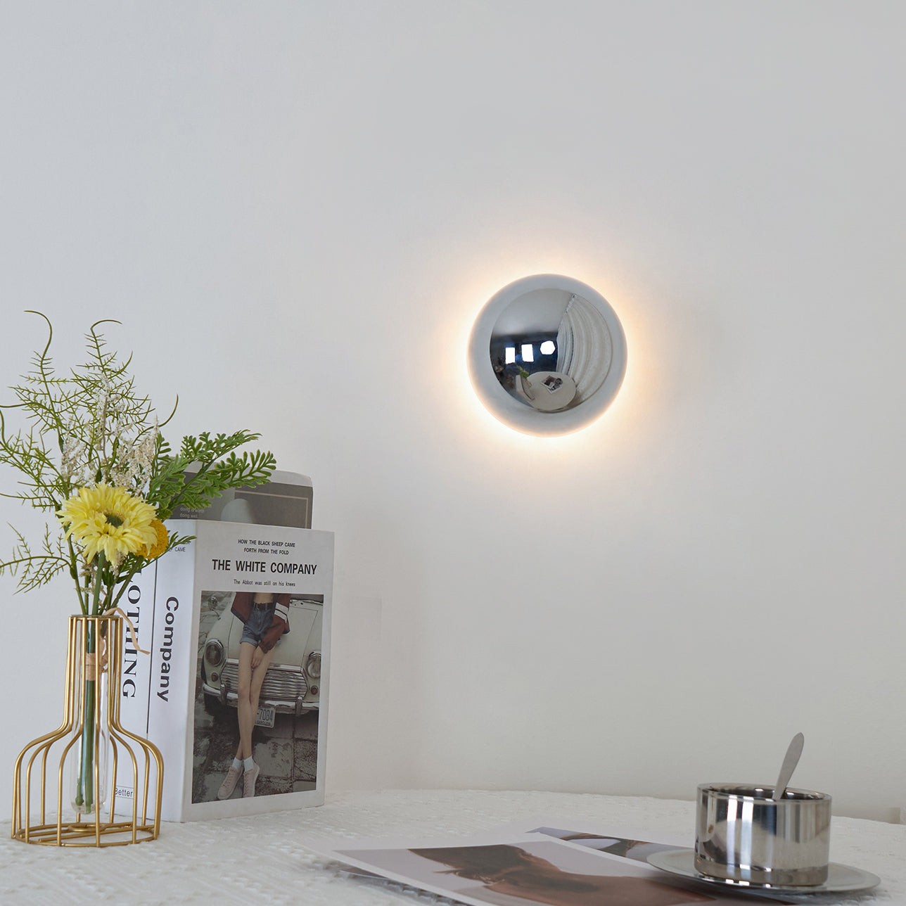 Round Metal Wall Lamp K1079