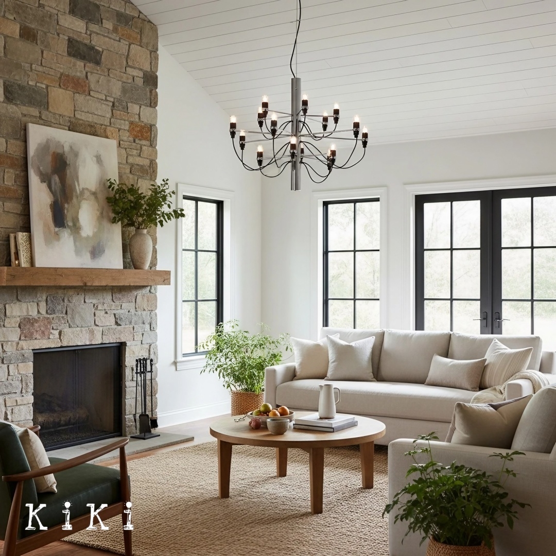 Modern 2097 Chandelier - Elegant Statement Lighting for Dining Areas