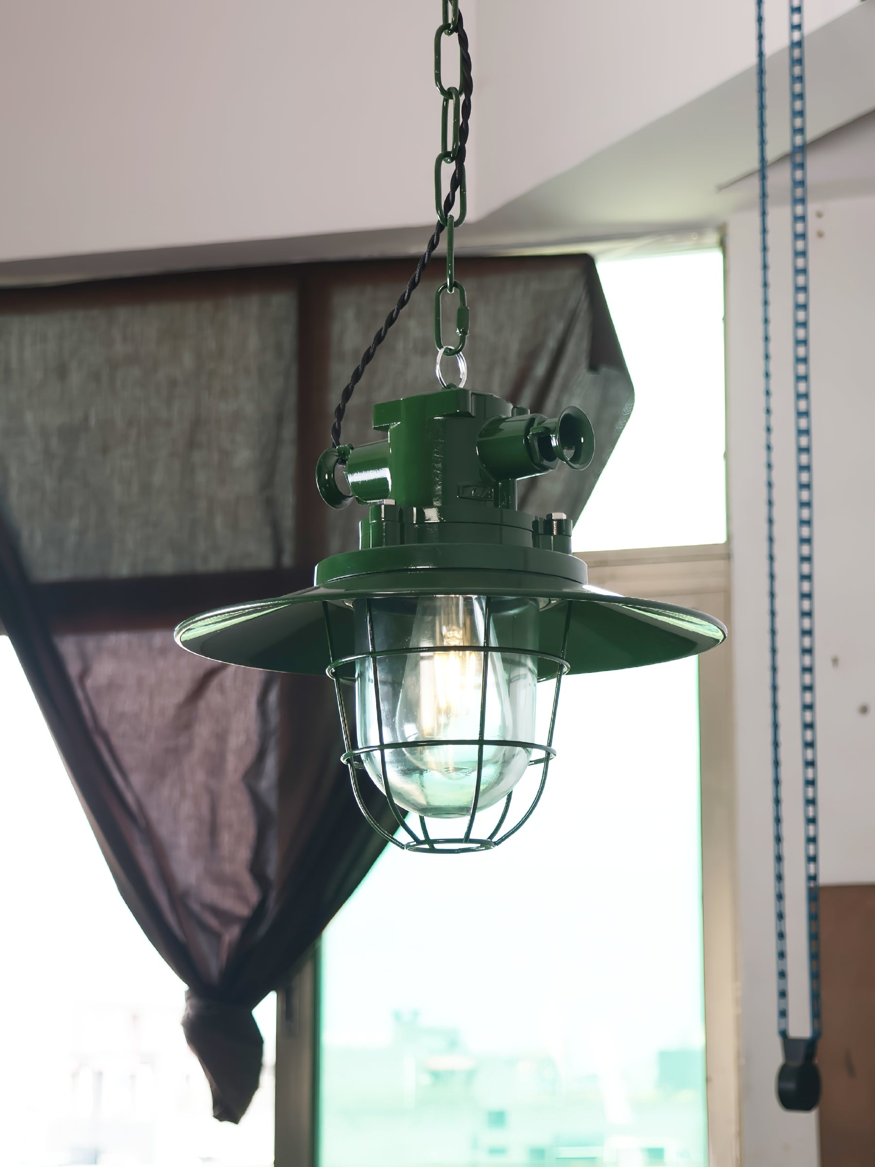 Thorlux Green Pendant Light D465