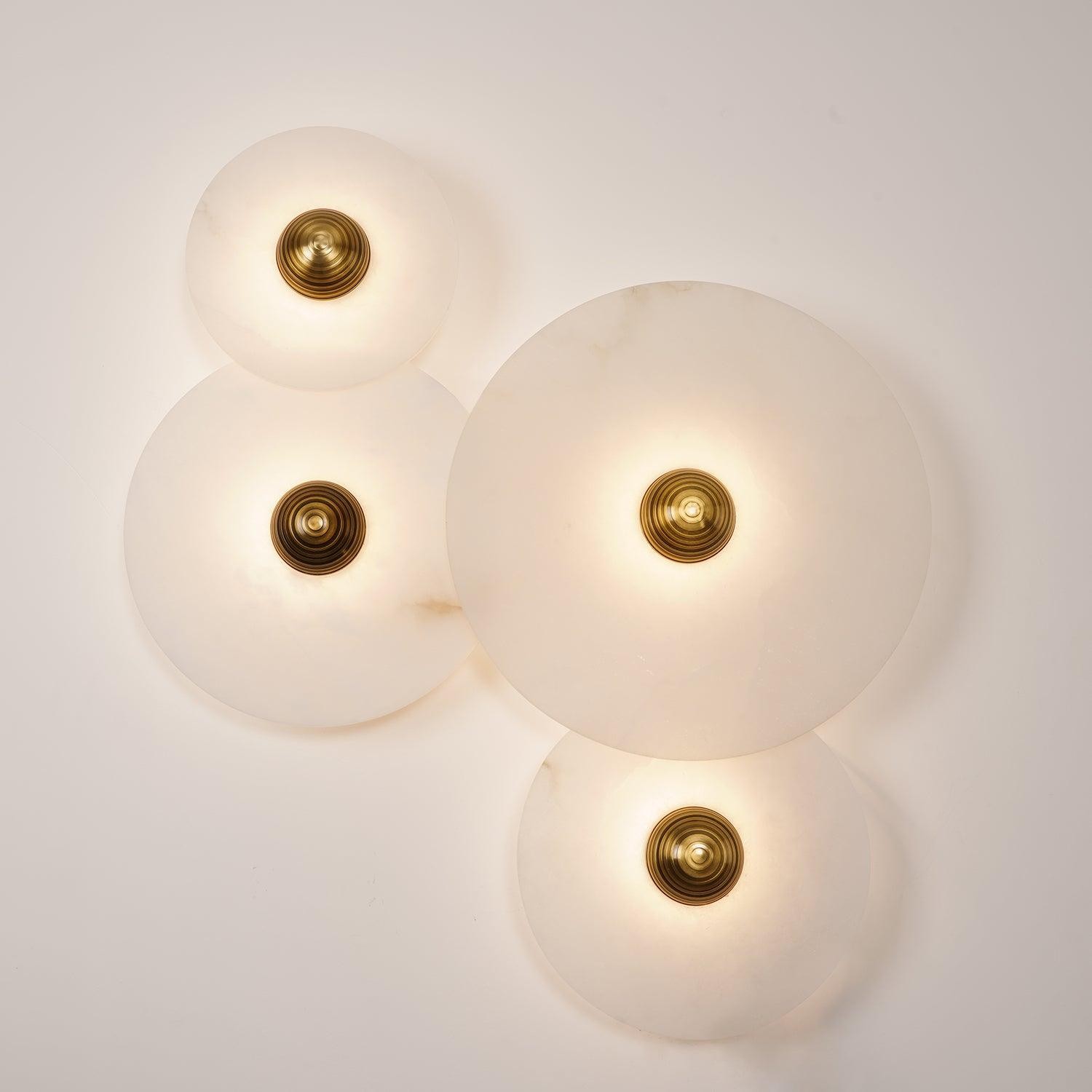Creative Marble Round Wall Lamp K498