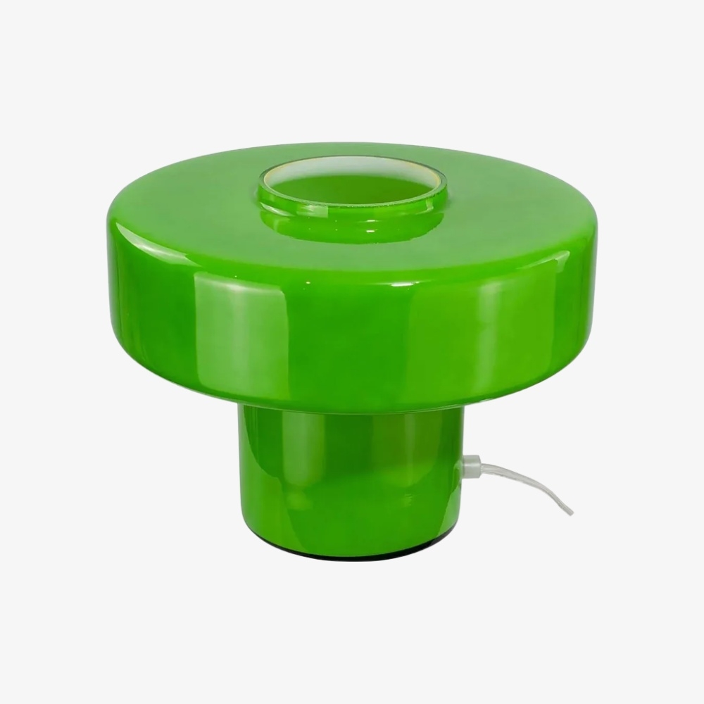Minimalist Mushroom Glass Table Lamp - Modern Accent Lamp for Living Room K2340