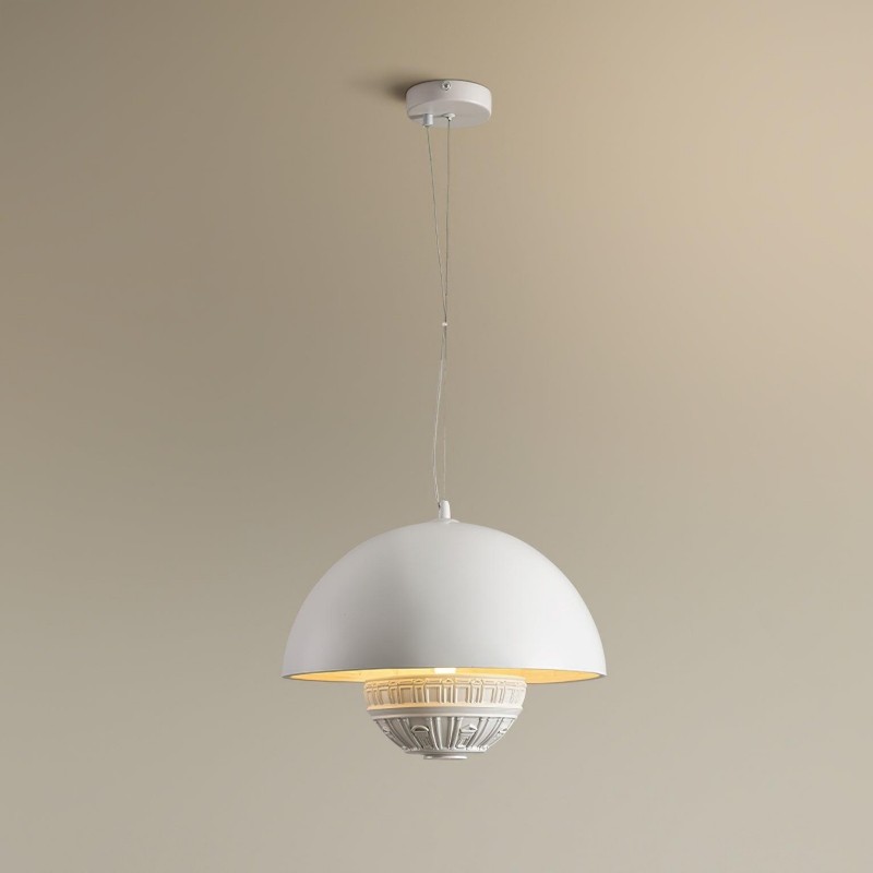 Semi Circular Metal Pendant Lamp K553