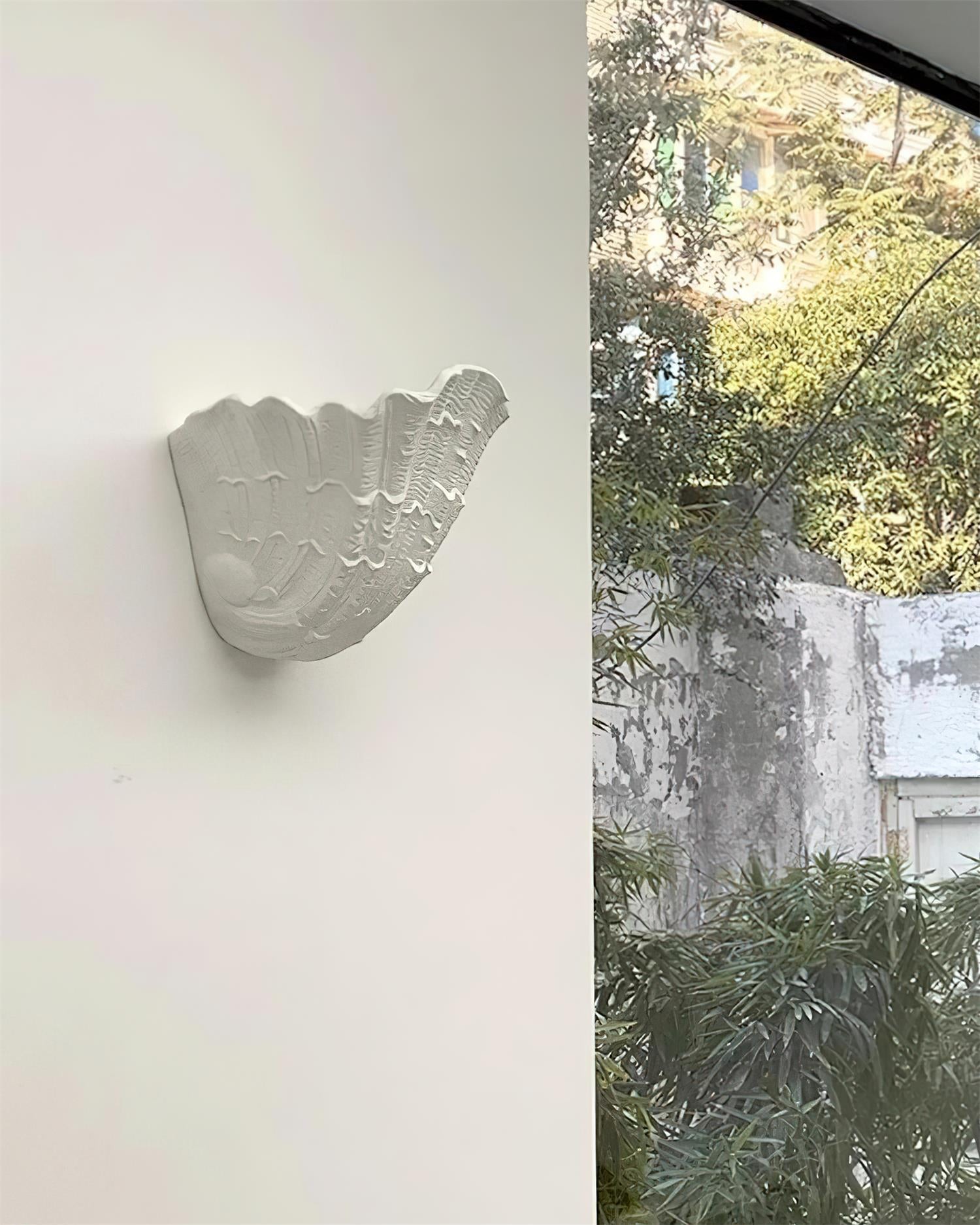 Seavira Shell Plaster Wall Lamp K1604