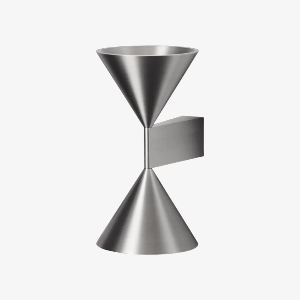 Metorq Geometric Metal Wall Sconce - Contemporary Wall Light for Living Room K2344