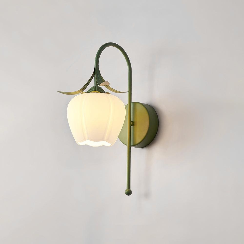 French Cream Style Flower Wall Lamp K474