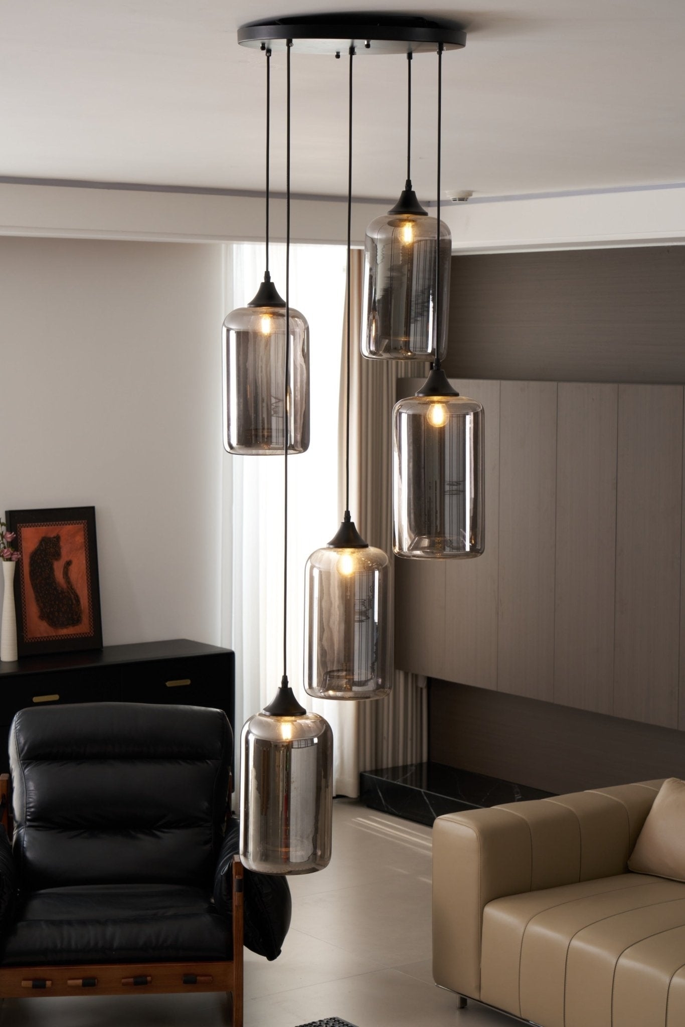 Bottle Pendant Light D363