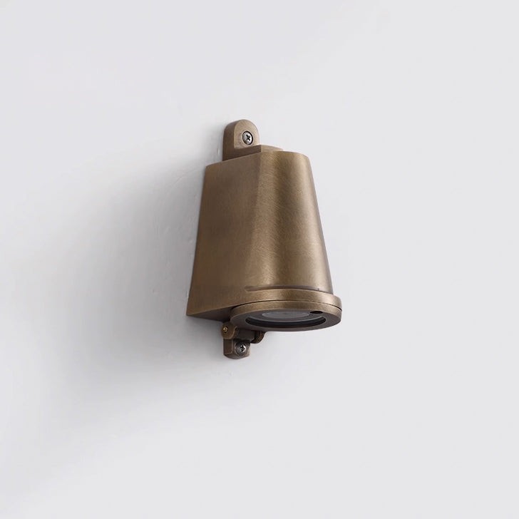 Rustic Brass Weather Proof Outdoor Wall Lamp K898