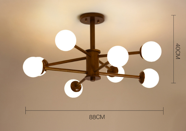 LIGN Wooden Molecular Light
