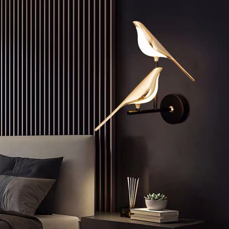LumiVogel - Modern Bird Shape Wall Lamp D770