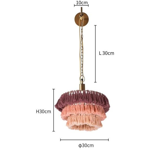 Fela Tassel Chandelier