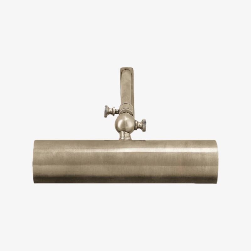 Libris Cylinder Picture Light - Metal Shade Wall Lamp for Living Room or Bedroom K2178