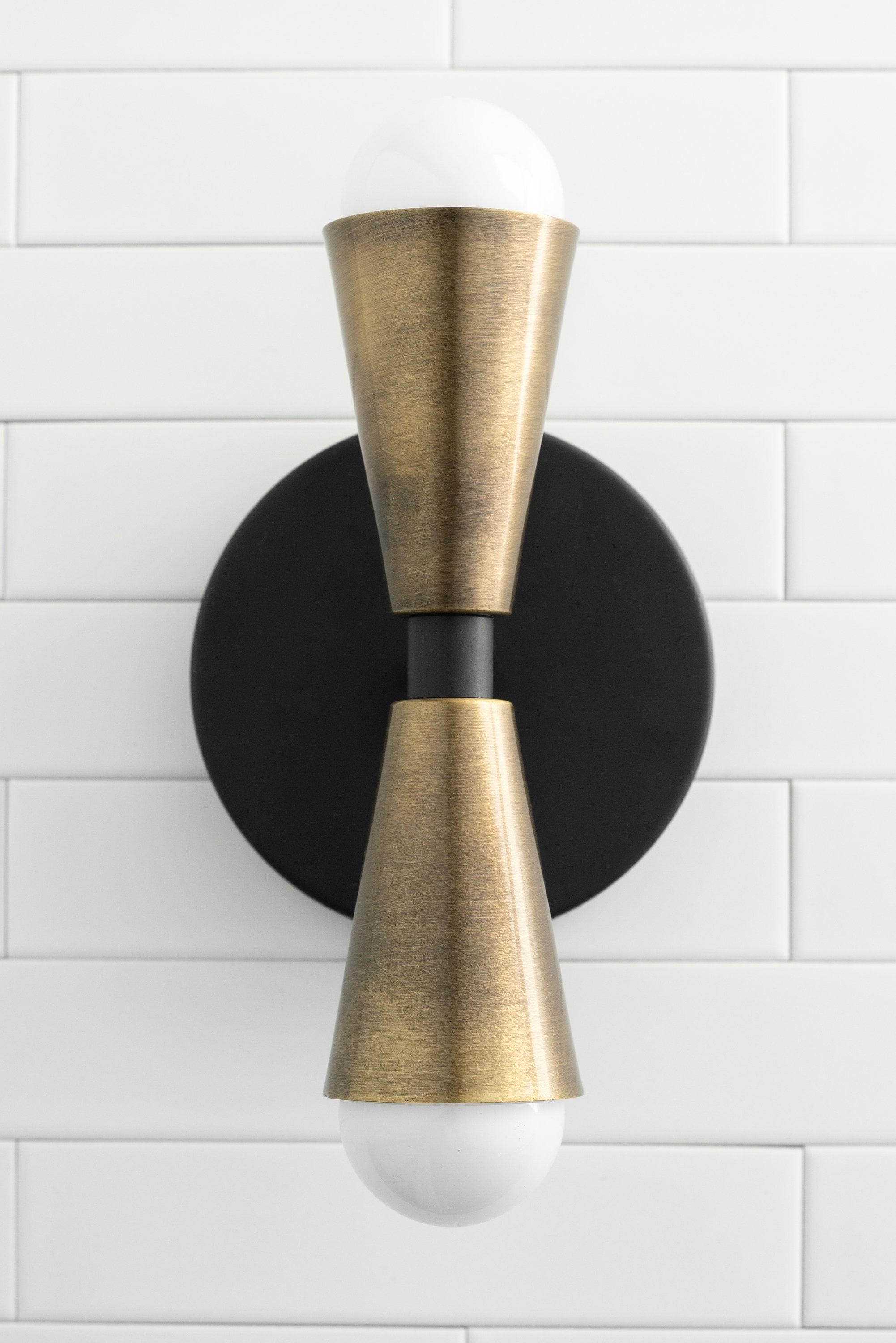Pyralis Modern Style Metal Cone Wall Sconce - Stylish Lighting for Vanity K1479