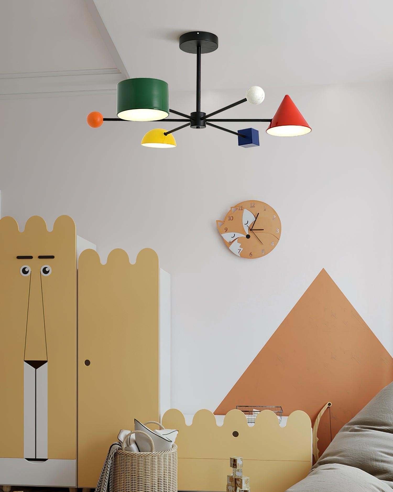 Geometric Colorful Ceiling Light K401