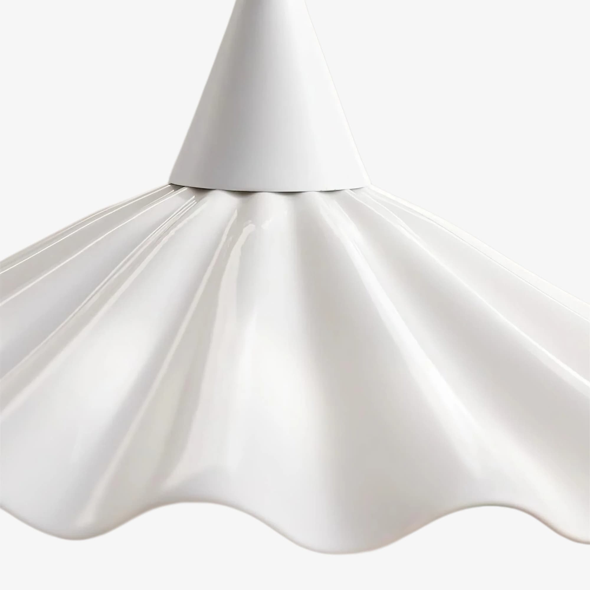 Arluneva Artistic Wave Pendant Lamp - Modern Handcrafted Ceramic Light for Living Room K2326