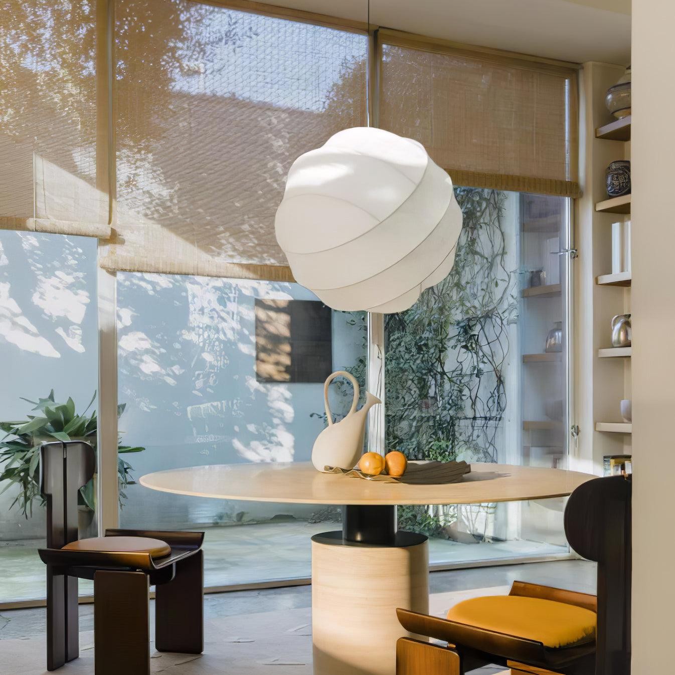 Wabi-Sabi Style Fiber Cocoon Pendant Lamp K732