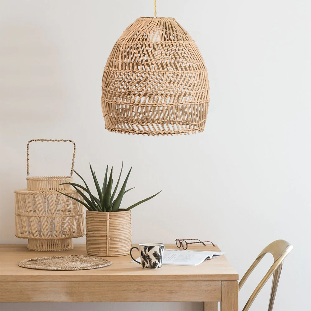 Wicker Rattan Handmade Pendant Lamp