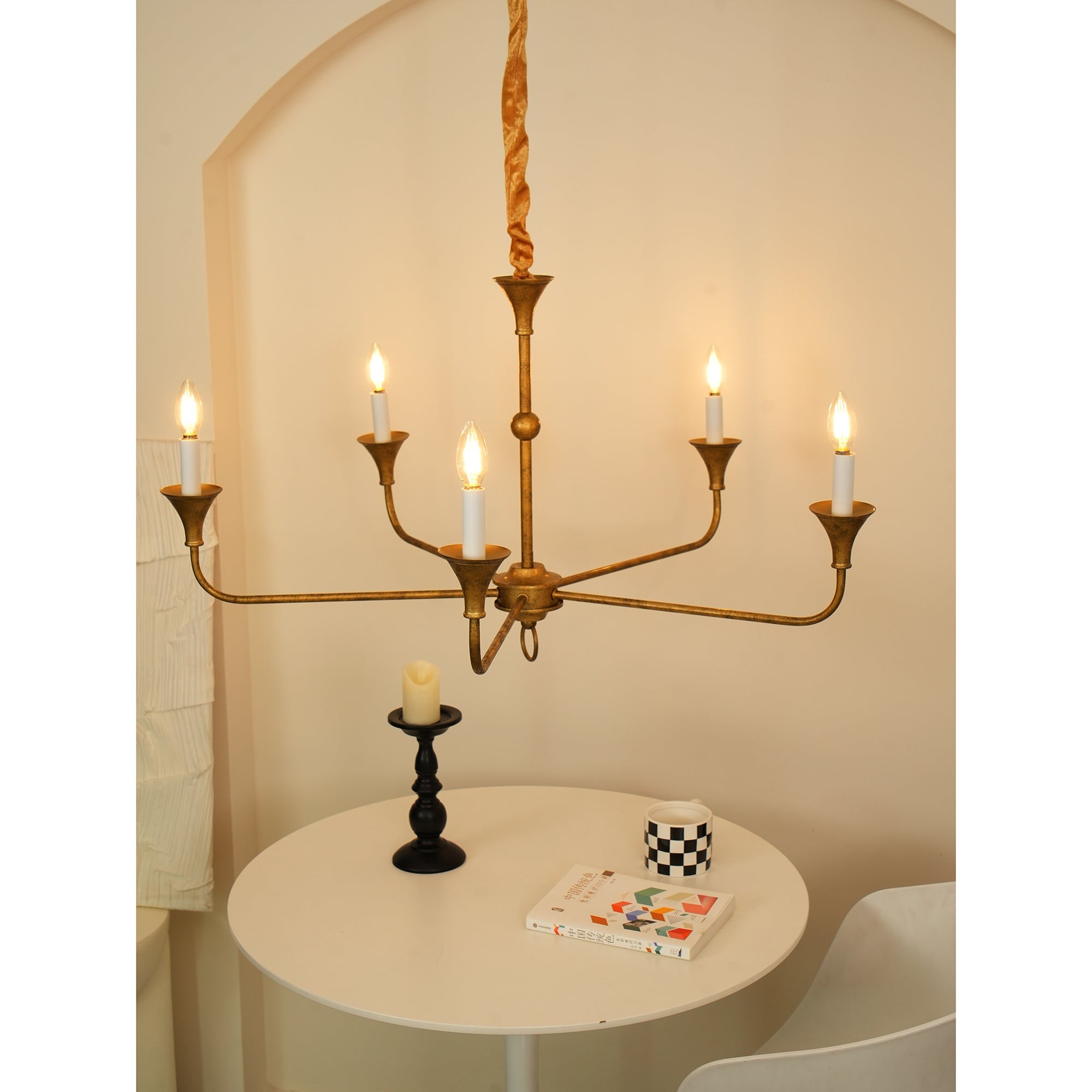 Mid Century Vintage Chandelier K548
